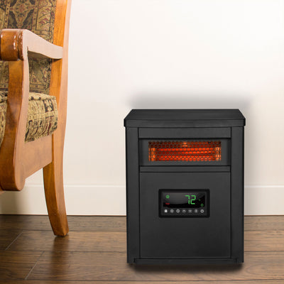 Lifesmart 8 Element 1500W Electric Infrared Quartz Space Heater (Open Box) - VMInnovations