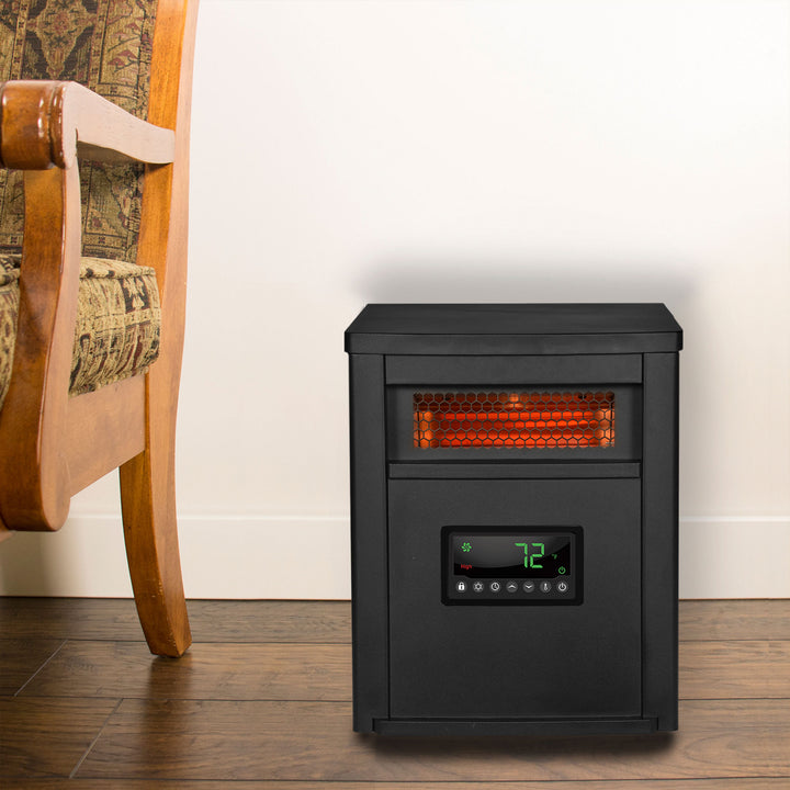 LifeSmart LifePro 8Element 1500W Electric Infrared Quartz SpaceHeater(For Parts)