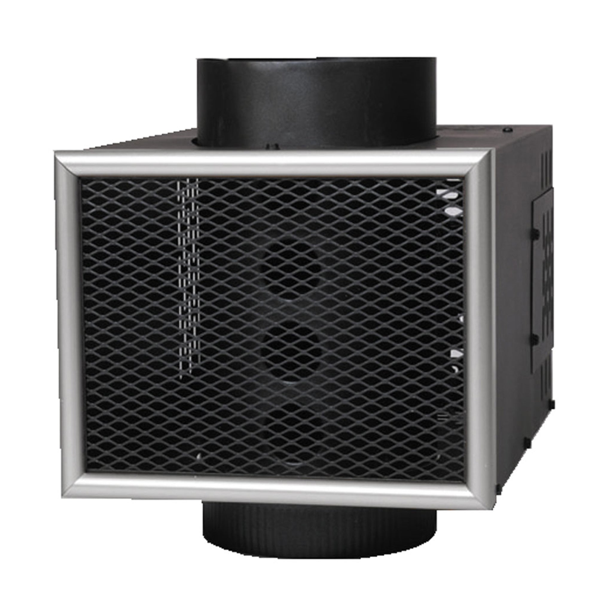 US Stove Company 6 In Heat Reclaimer Wood or Coal Stove Furnace, Black(Open Box) - VMInnovations