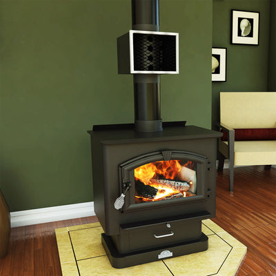 US Stove Company 6-Inch Miracle Heat Reclaimer Wood or Coal Stove Furnace (Used) - VMInnovations