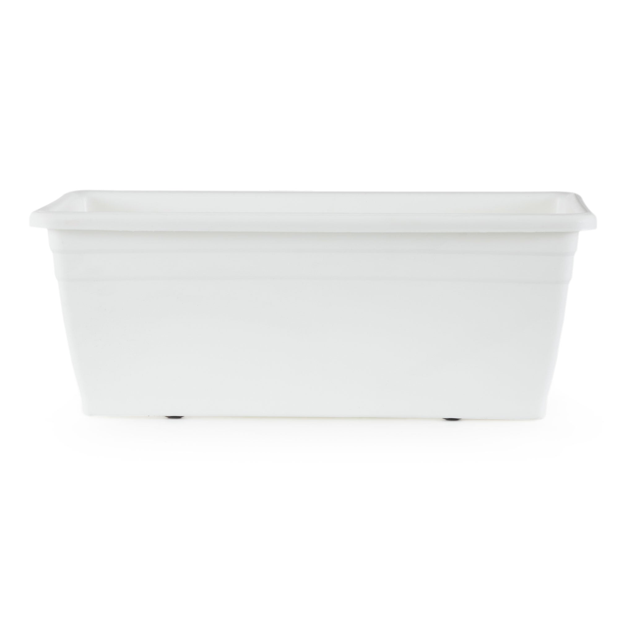 HC Companies Deck Rail Box Planter w/ Wakefield HERO Organic Garden Compost