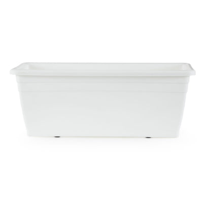 HC Companies Deck Rail Box Planter w/ Wakefield HERO Organic Garden Compost
