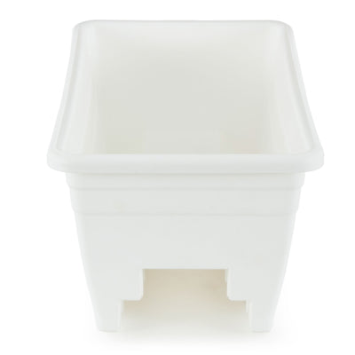 HC Companies Deck Rail Box Planter w/ Wakefield HERO Organic Garden Compost
