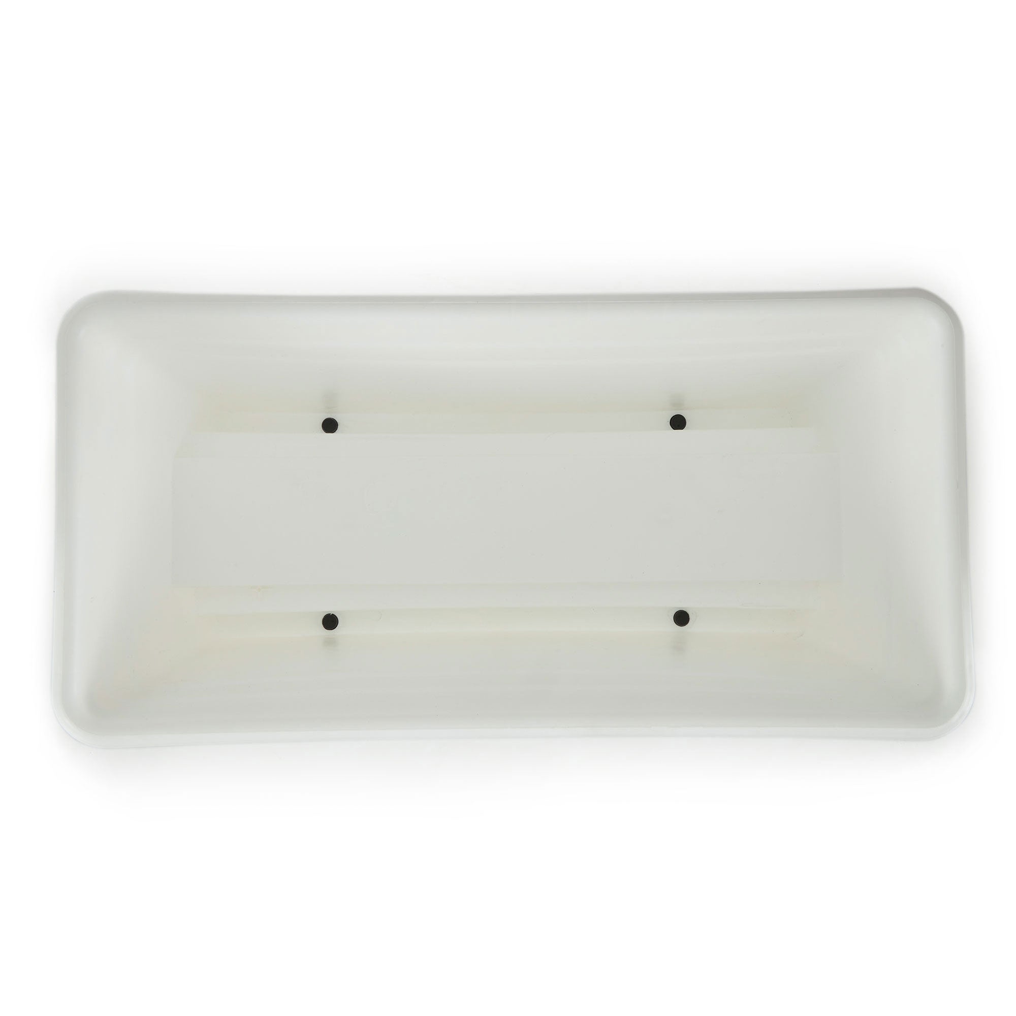 HC Companies Heavy Duty 24" Deck Rail Box Planter with Drainage Holes (Used) - VMInnovations