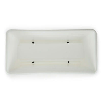 HC Companies Heavy Duty 24" Deck Rail Box Planter with Drainage Holes (Used) - VMInnovations