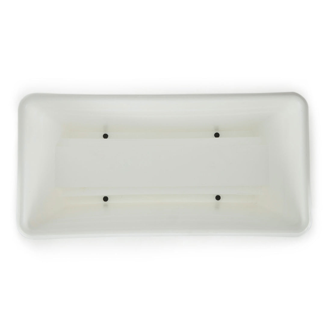 HC Companies Heavy Duty 24" Deck Rail Box Planter with Drainage Holes (Used) - VMInnovations