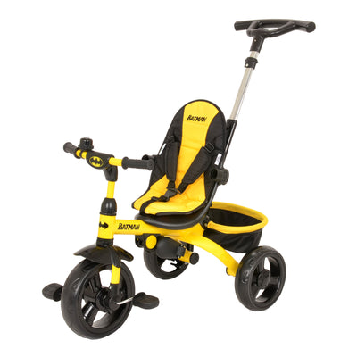 Kids Embrace 4 in 1 Push & Pedal 3 Wheel Batman Trike & Stroller (Used)