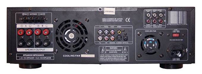 PYLE PRO 1000W HOME AUDIO RECEIVER CD/DVD/MP3 PLAYER