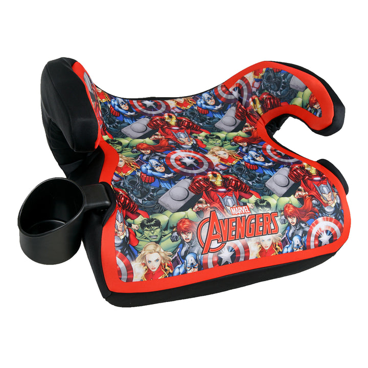 KidsEmbrace Marvel Avengers Backless Booster Car Seat for Kids 4 Years and Up