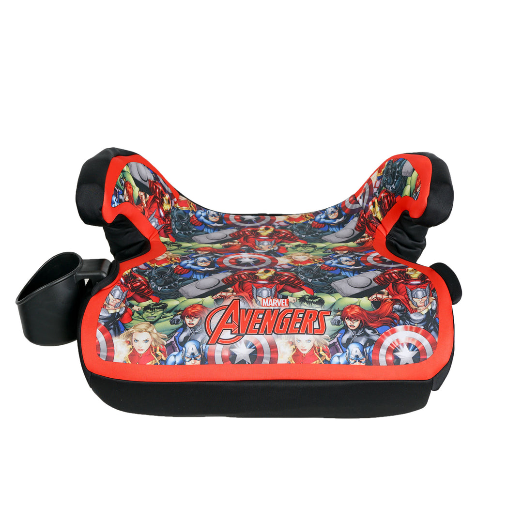 KidsEmbrace Marvel Avengers Backless Booster Car Seat for Kids 4 Years and Up