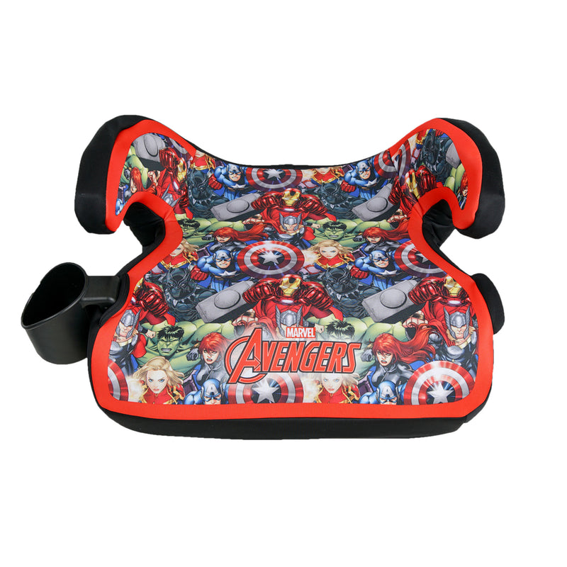 KidsEmbrace Marvel Avengers Backless Booster Car Seat for Kids 4 Years and Up