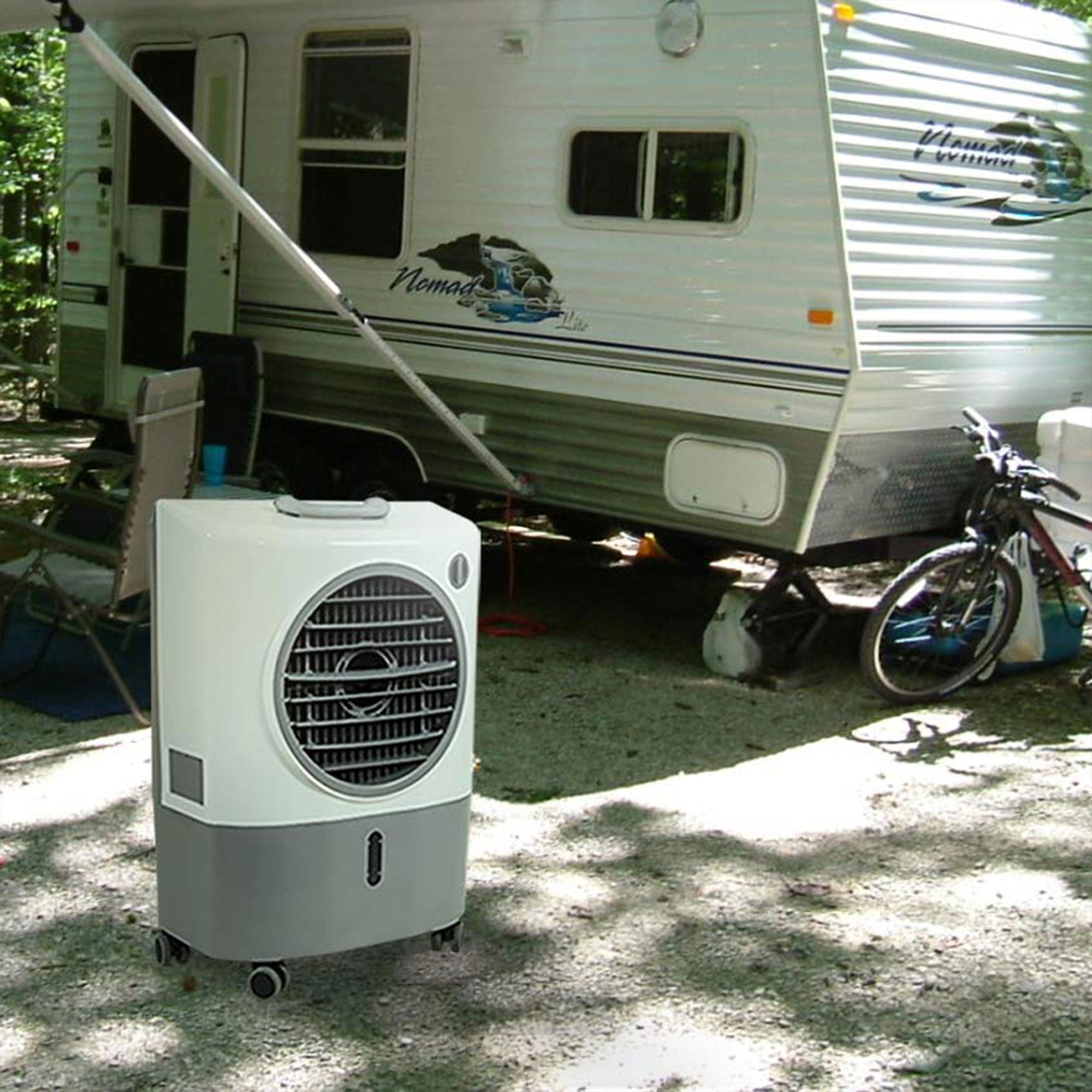 Hessaire Indoor/Outdoor Portable 500 Sq Ft Swamp Air Cooler (Open Box)