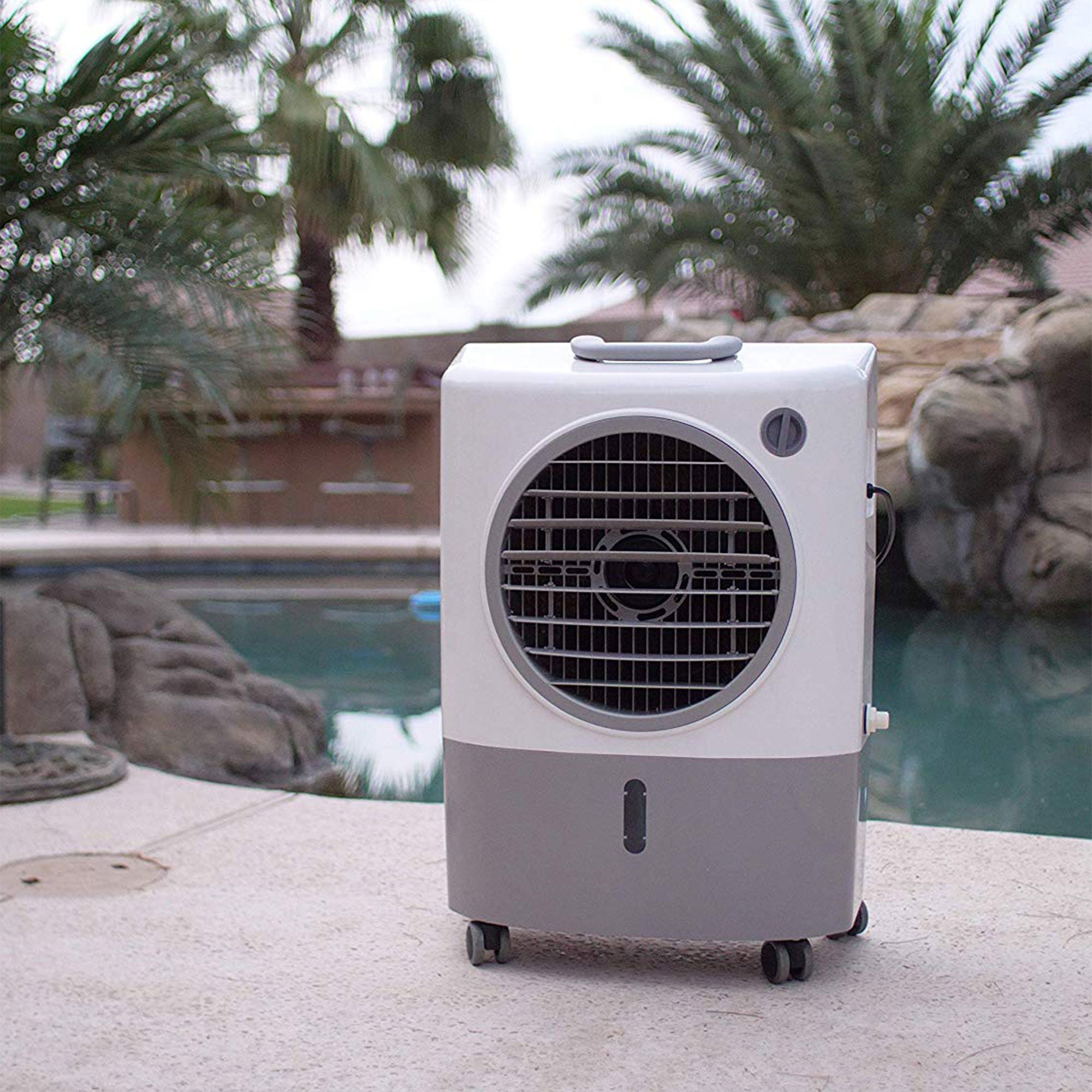 Hessaire Indoor/Outdoor Portable 500 Sq Ft Swamp Air Cooler (Open Box)