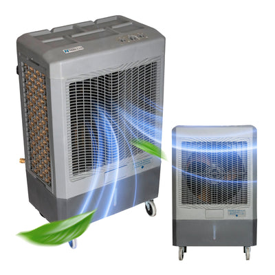 Hessaire MC61M Indoor/Outdoor Portable 1,600 Sq Ft Evaporative Swamp Air Cooler