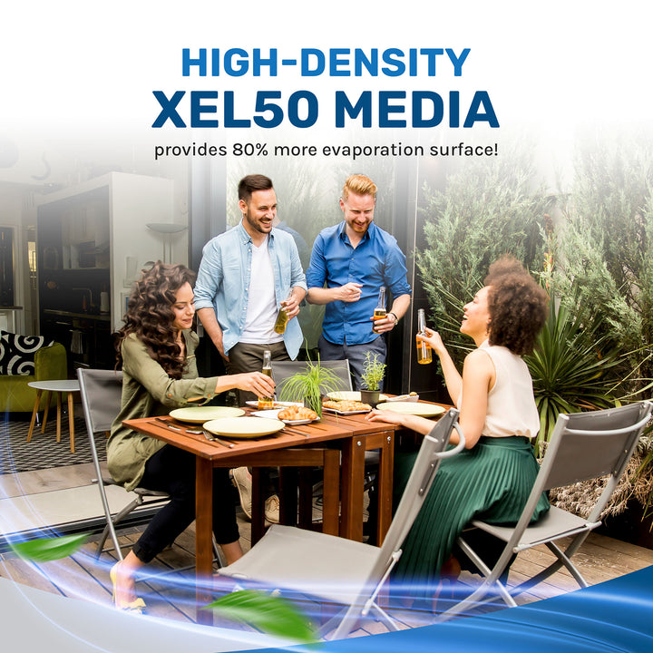 Hessaire MC61M Portable 1,600 Sq Ft Evaporative Swamp Air Cooler (Open Box)