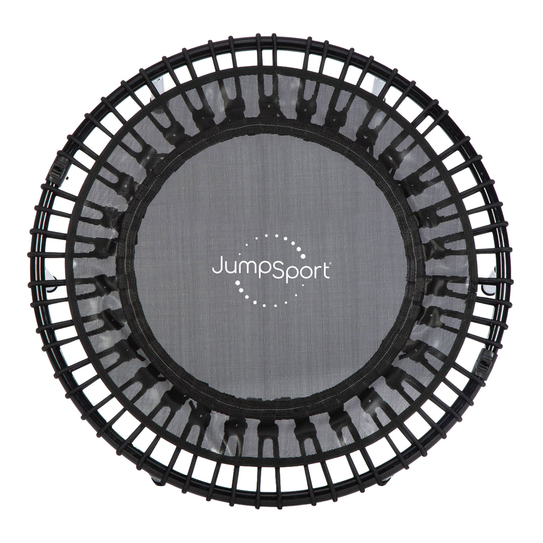 JumpSport 230F Folding Fitness Rebounder Trampoline for In Home Cardio Fitness - VMInnovations