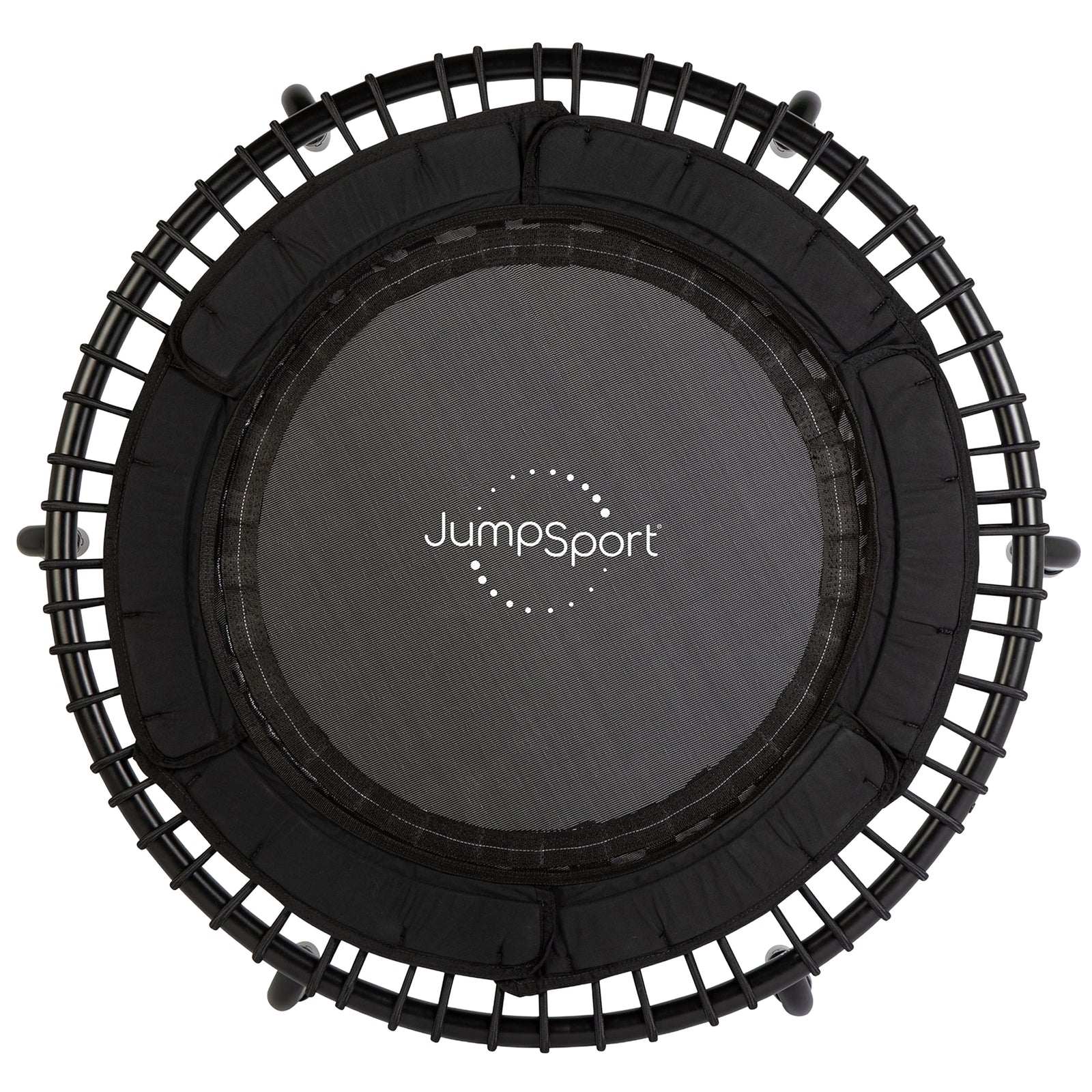 JumpSport 250 Workout Rebounder for Adults, 39" Mini Fitness Trampoline, Black - VMInnovations