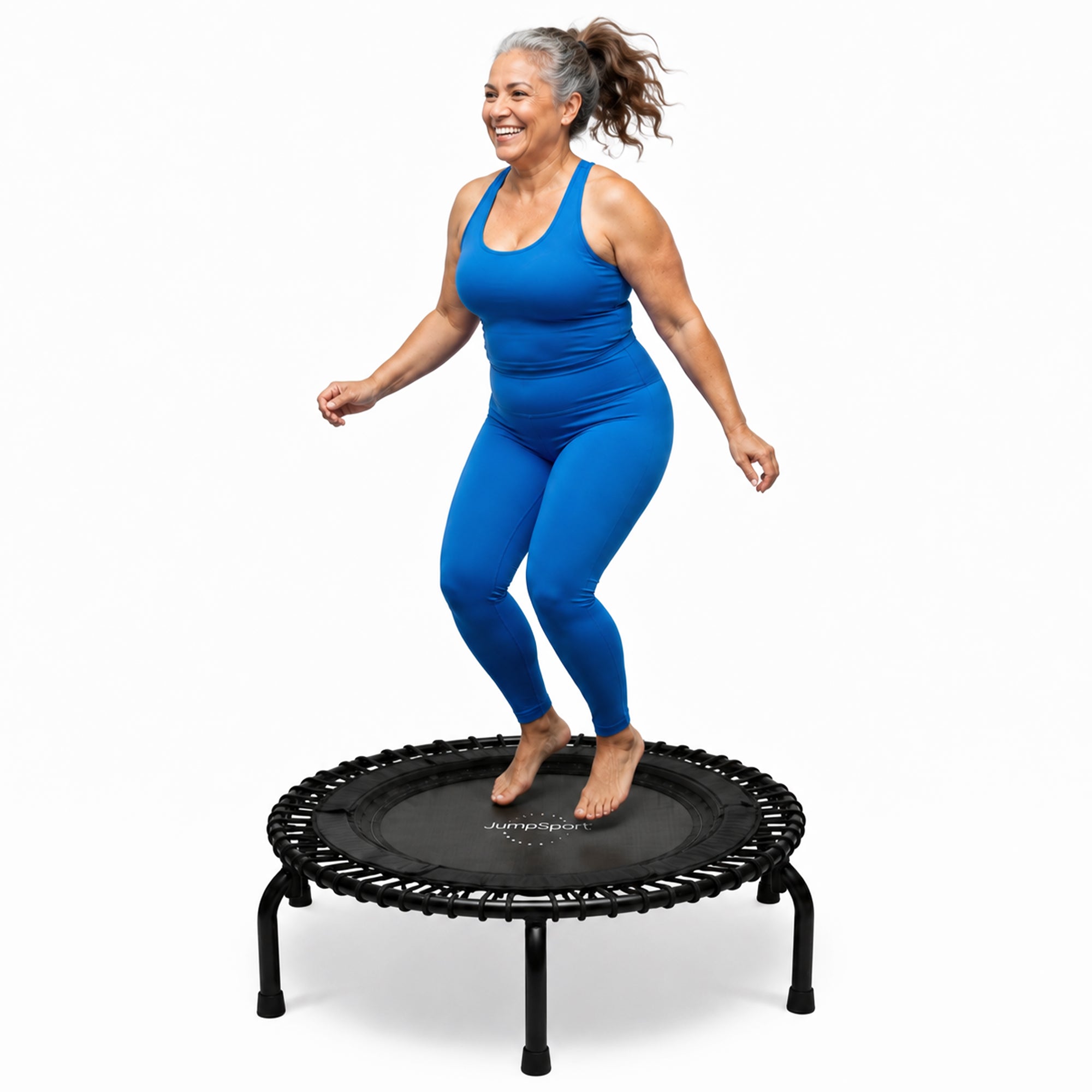 JumpSport 250 Fitness Rebounder Mini Trampoline for In Home Fitness (For Parts)
