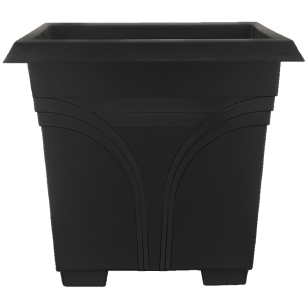 Southern Patio 36 Inch Hanging Windowsill Garden Box Planter, Black (Open Box)