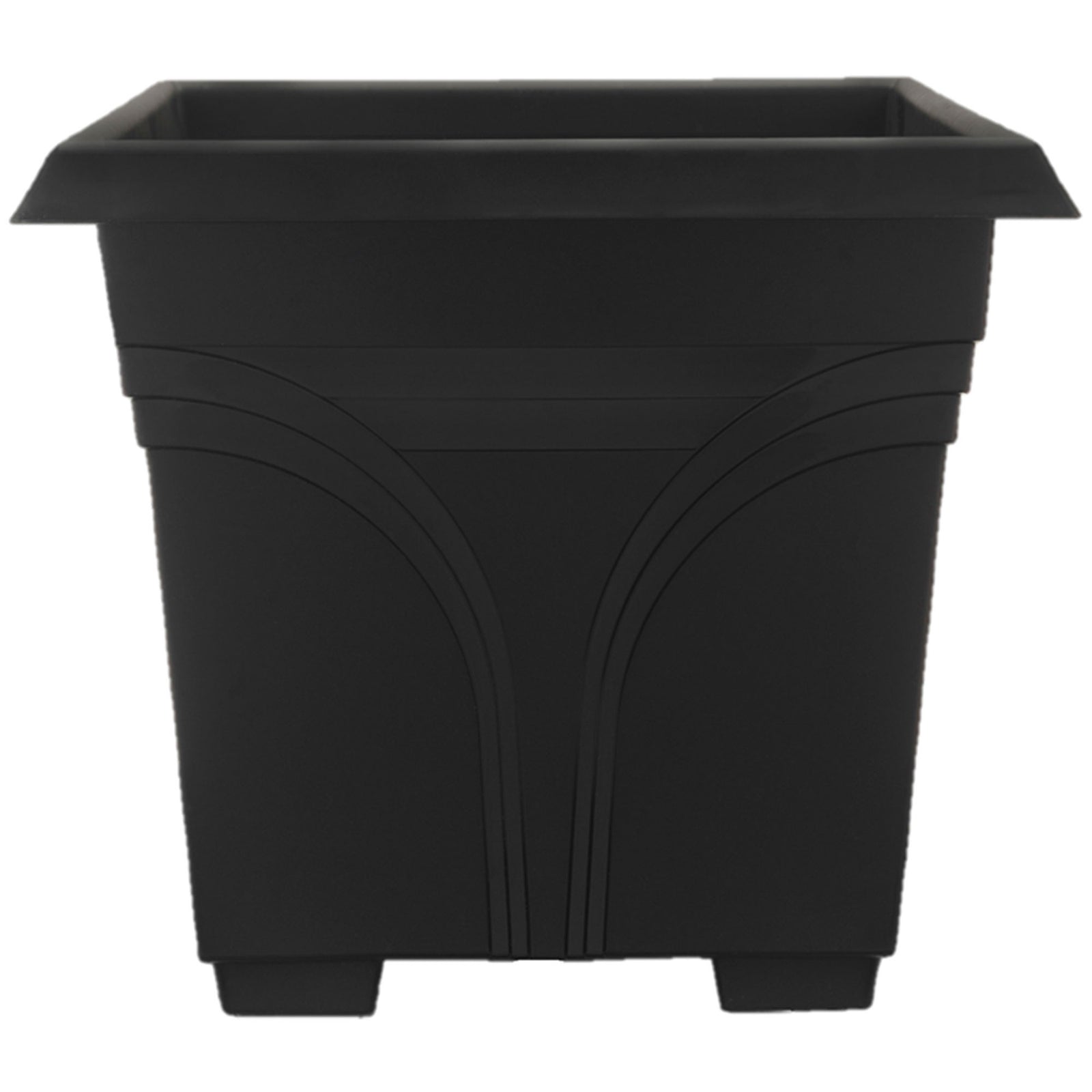 Southern Patio 36 Inch Hanging Windowsill Garden Box Planter, Black (Open Box) - VMInnovations