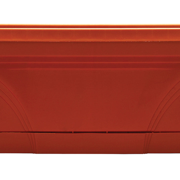 Southern Patio 36 Inch Medallion Hanging Garden Box Planter, Terracotta (2 Pack)