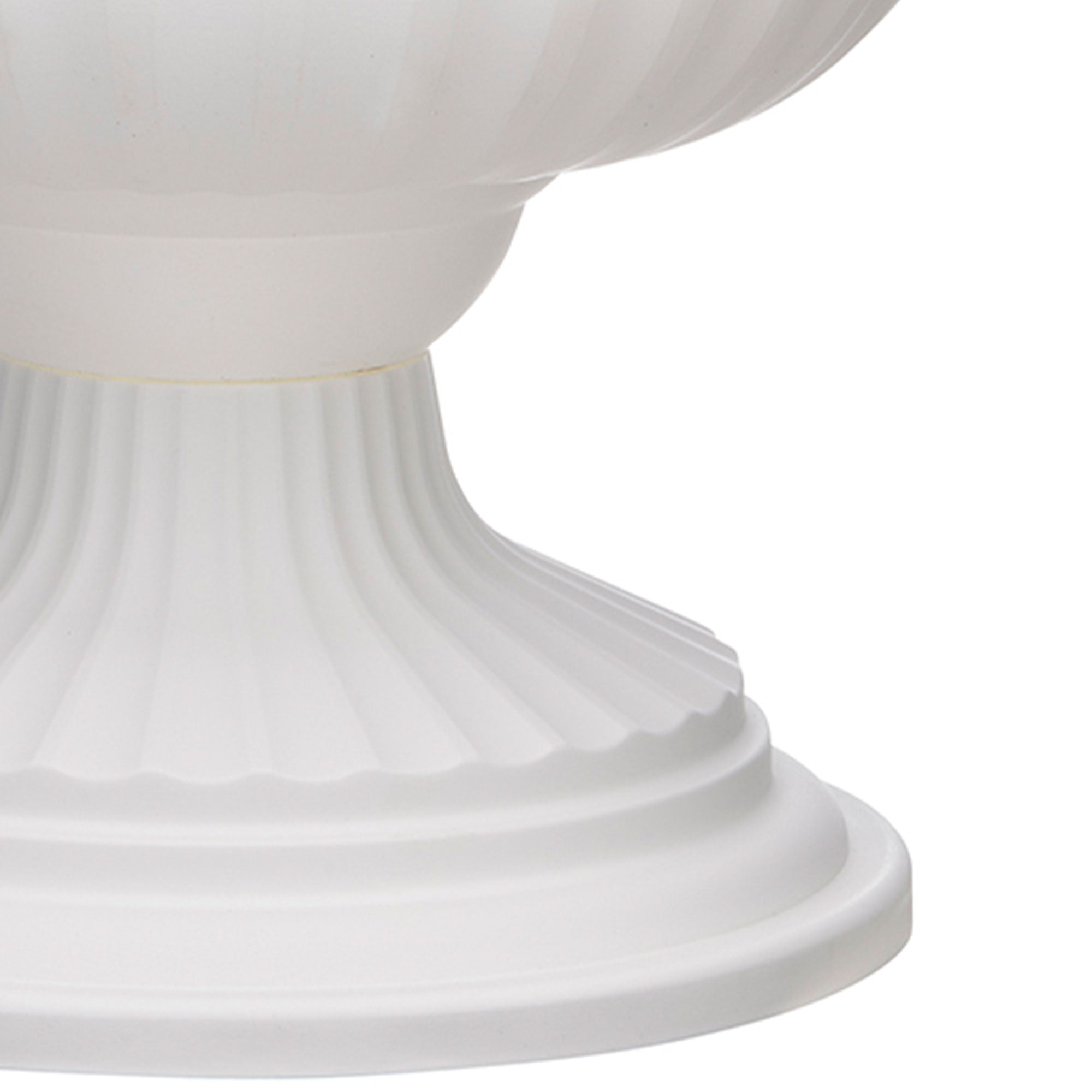 Southern Patio Dynamic Design 18 In Resin Grecian Urn Planter Pot (Open Box) - VMInnovations