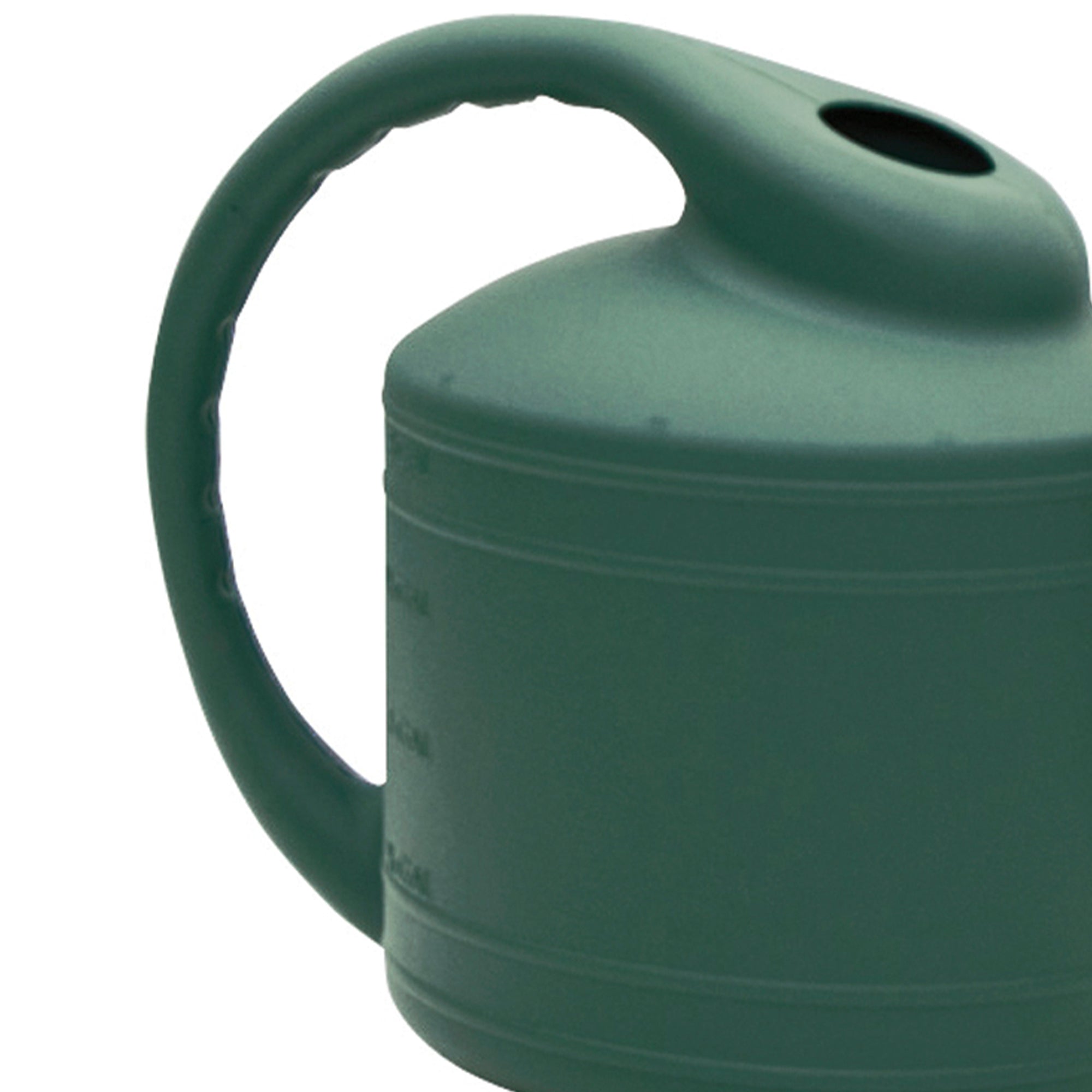 Southern Patio Large 2 Gallon Plastic Rainfall Garden Plant Watering Can, Green - VMInnovations