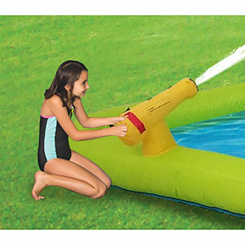 Kahuna Mega Blast Inflatable Backyard Kids Pool and Slide Water Park (Used)