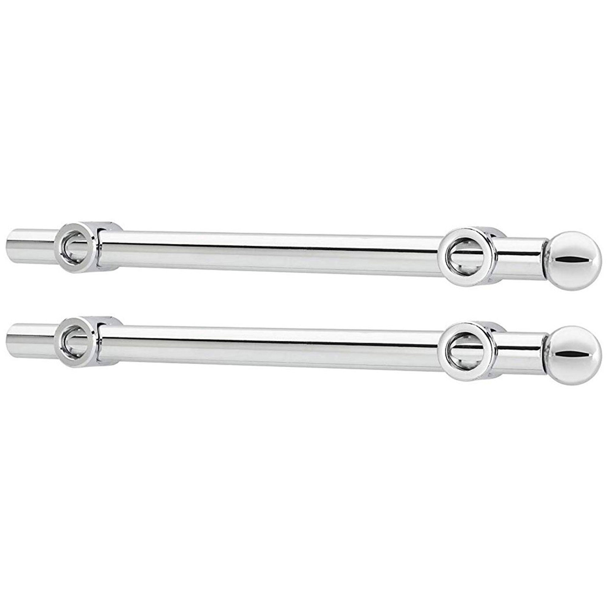 Rev-A-Shelf 12" Extendable Metal Closet Valet Rod, Chrome, CVR-12-CR (2 Pack) - VMInnovations