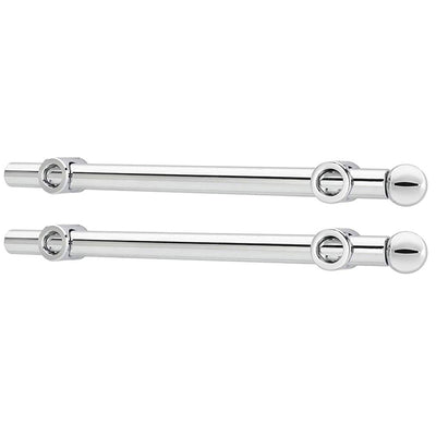 Rev-A-Shelf 12" Extendable Metal Closet Valet Rod, Chrome, CVR-12-CR (2 Pack) - VMInnovations
