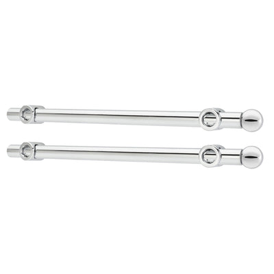Rev-A-Shelf 14" Extendable Metal Closet Valet Rod, CVR-14-CR (2 Pack)