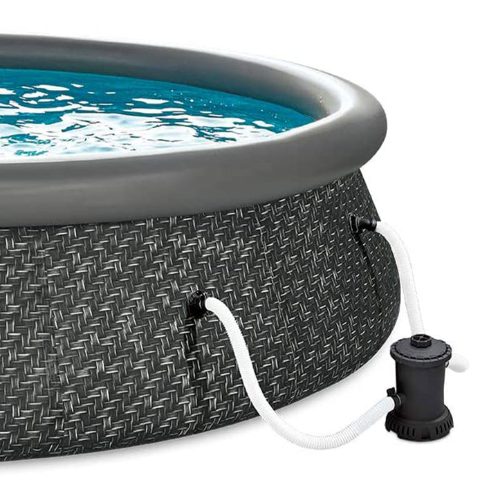 Summer Waves Quick Set Above Ground Swimming Pool w/ Pump and Ladder (Open Box) - VMInnovations