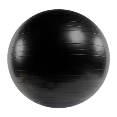 Power Systems Versa Exercise Yoga Balance Stability Workout Ball, Black (Used)