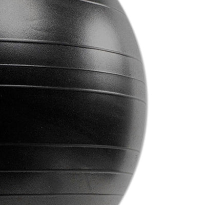 Power Systems Versa Exercise Yoga Balance Stability Workout Ball, Black (Used)