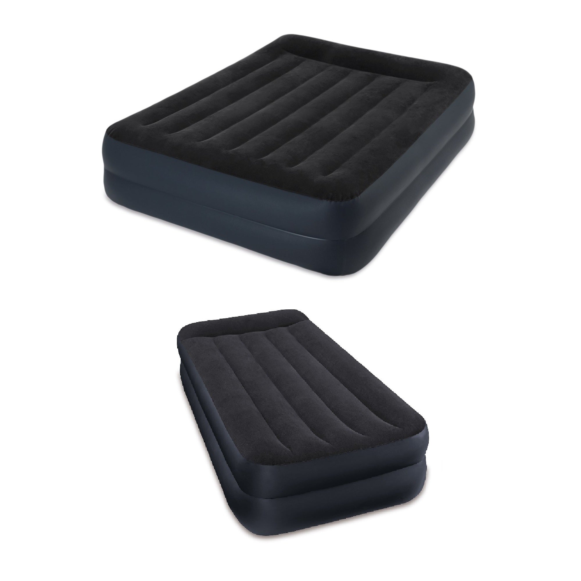 Intex Queen Air Mattress w/ Built In Pump and Twin Air Mattress w/ Built In Pump - VMInnovations