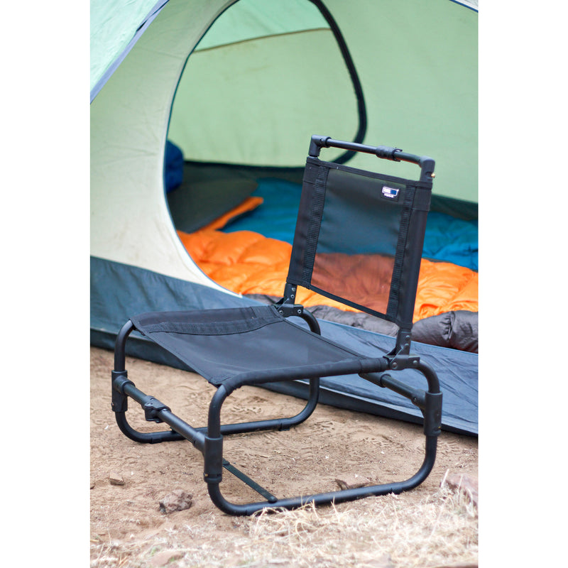 TravelChair 169 Larry Weather Resistant Outdoor Chair, Steel (Blue) (Open Box)