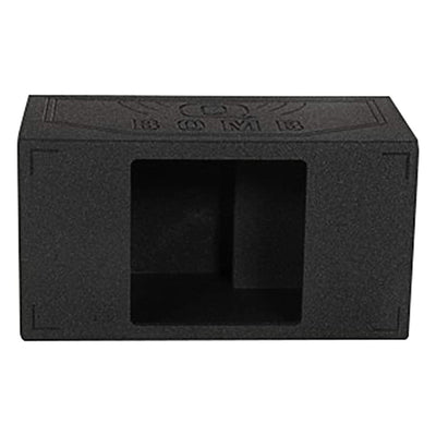 Q Power QBOMB12VLSQ Single 12 Inch Side Ported Speaker Box for Kicker L7 Sub - VMInnovations