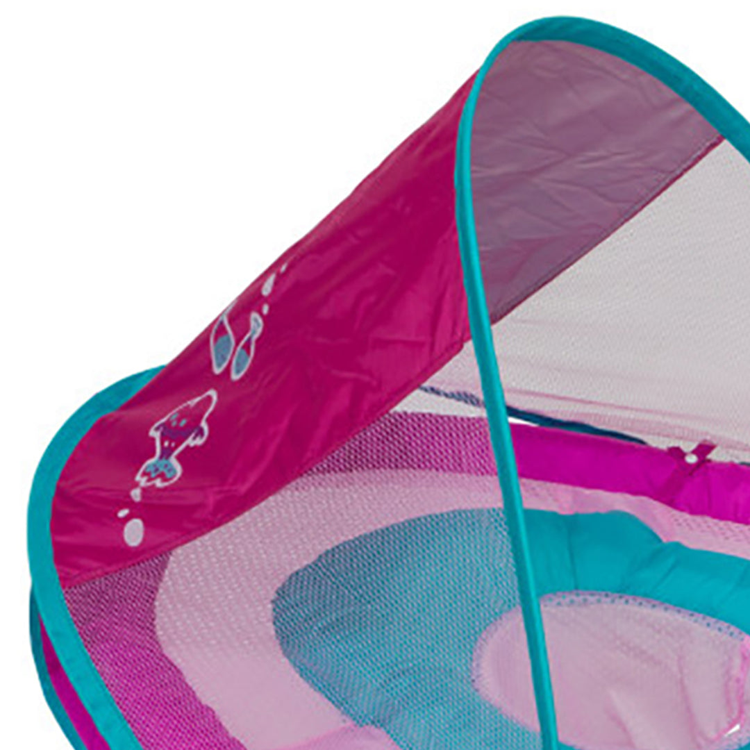 SwimWays Inflatable Baby Pool Float w/ Canopy (Open Box) - VMInnovations