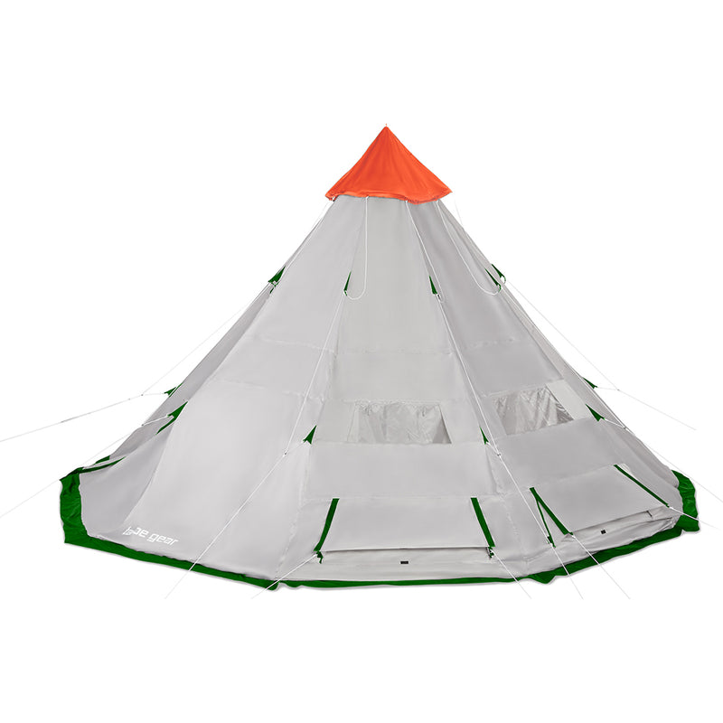 Tahoe Gear Bighorn XL 18 x 18 Feet 12 Person Teepee Cone Shape Camping Tent
