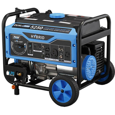 Pulsar 5250 Watt Gasoline and Liquid Propane Generator with Outlets (Used)