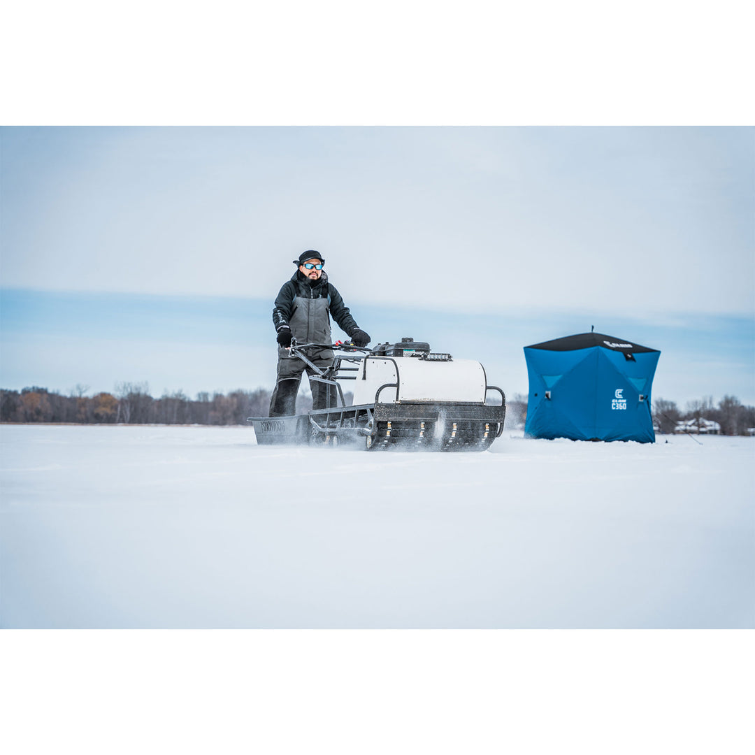 Clam C-360 Thermal 2-3 Person Portable Pop Up Ice Fishing Shelter Tent (Used) - VMInnovations