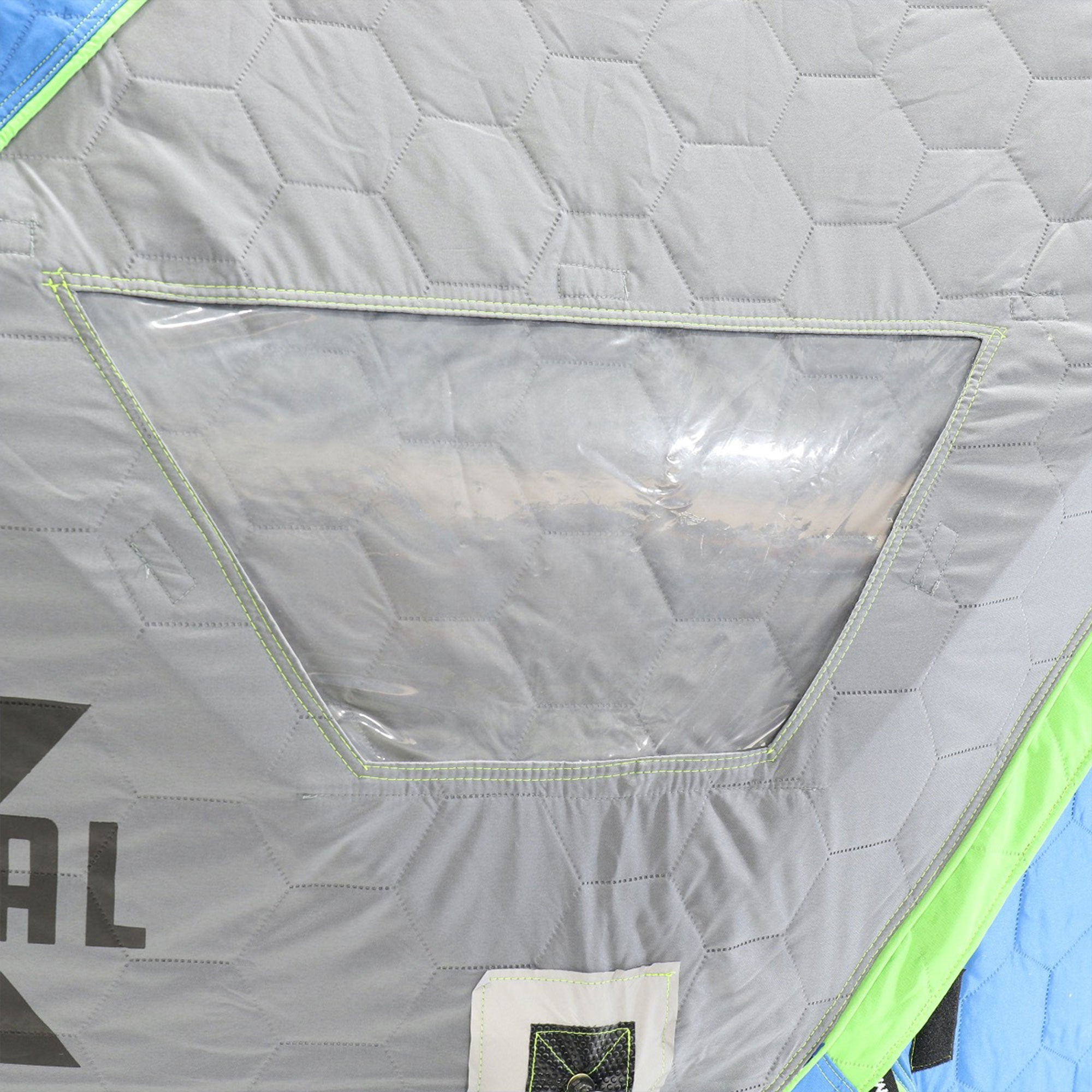 CLAM X-600 Portable 11.5 Ft 7 Person Pop Up Ice Fishing Thermal Hub Shelter Tent - VMInnovations