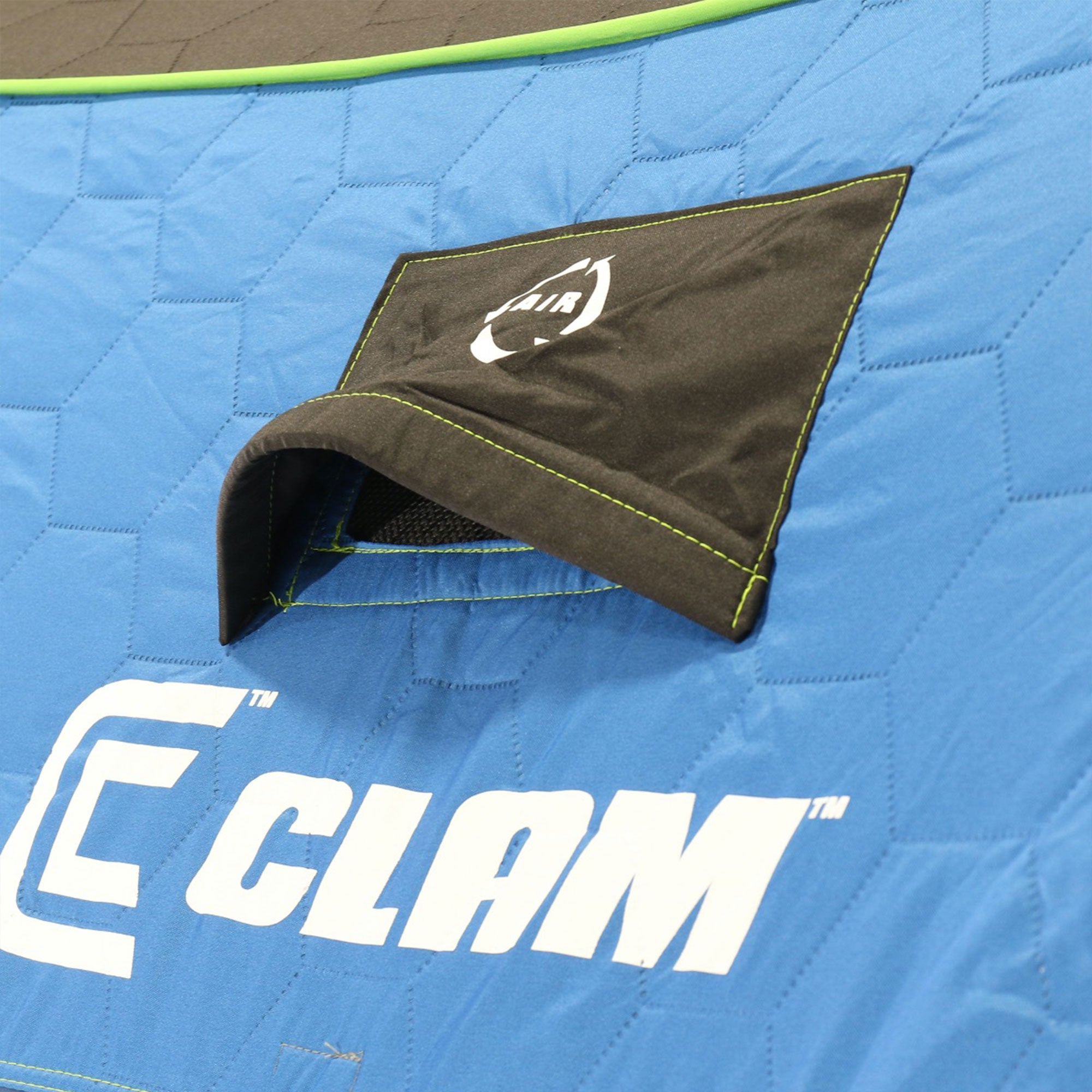 CLAM X-600 Portable 11.5 Ft 7 Person Pop Up Ice Fishing Thermal Hub Shelter Tent - VMInnovations