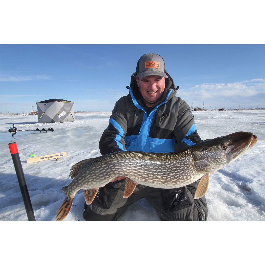 Clam Jason Mitchell X5000 Thermal Pop Up Ice Fishing Shelter Tent (Open Box)