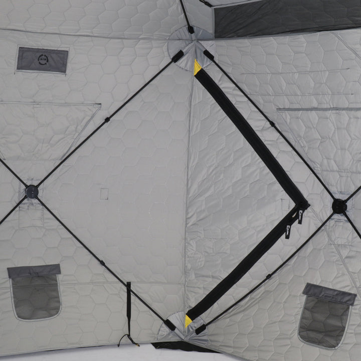 Clam Jason Mitchell X5000 Thermal Pop Up Ice Fishing Shelter Tent (Open Box) - VMInnovations