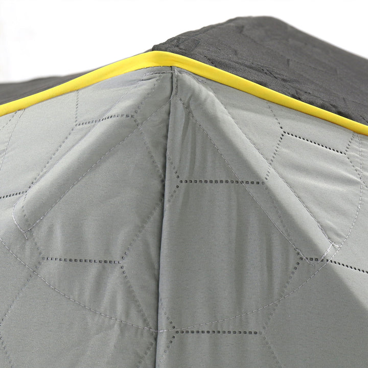 CLAM Portable 9 Ft Jason Mitchell X5000 Ice Fish Thermal Hub Shelter Tent (Used)