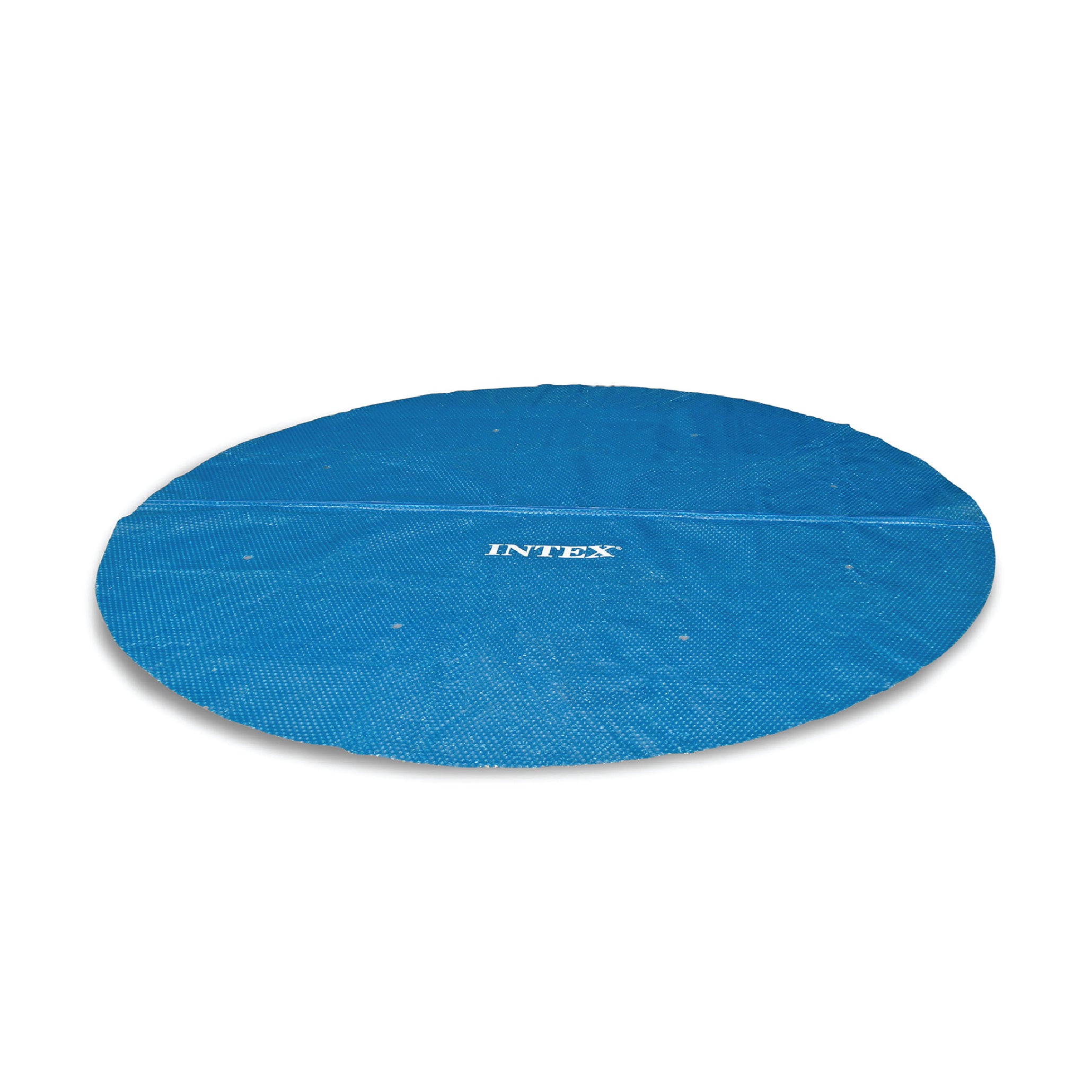 Intex 28014E 16 Ft Above Ground Pool Solar Cover with Carry Bag, Blue (Open Box) - VMInnovations