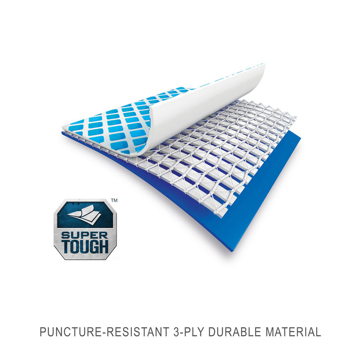 Intex 14.75ft x 7.3ft x 33In Rectangular Frame Above Ground Pool (Open Box) - VMInnovations