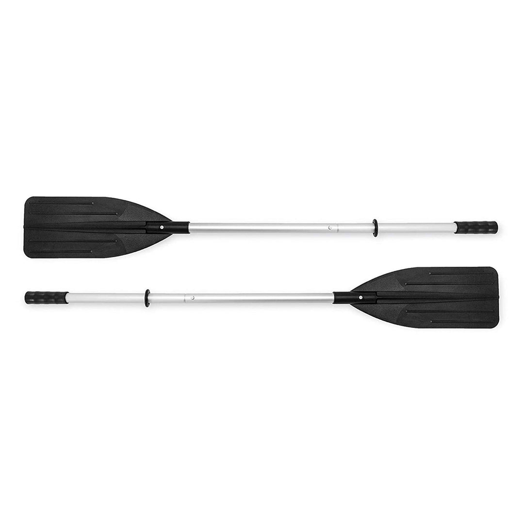 Intex 54 Inch Paddle 2 Piece Dual Purpose Inflatable Boat Oars, Pair (Open Box)