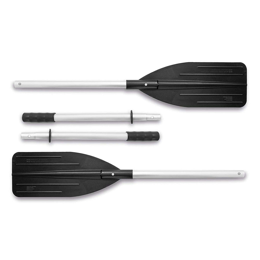 Intex 69625E 54 Inch Paddle 2 Piece Dual Purpose Inflatable Boat Oars, Pair